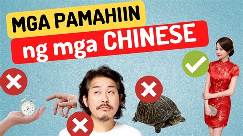 Mga PAMAHIIN ng mga CHINESE .